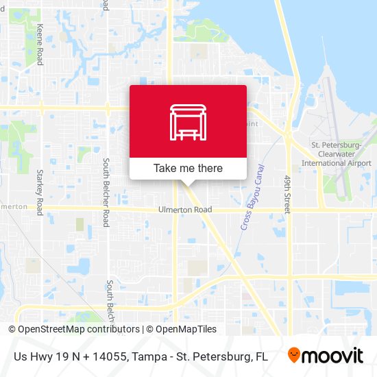 Us Hwy 19 N + 14055 map
