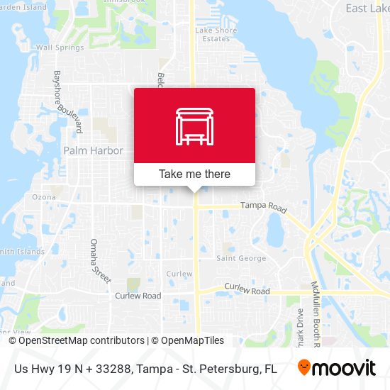 Us Hwy 19 N + 33288 map