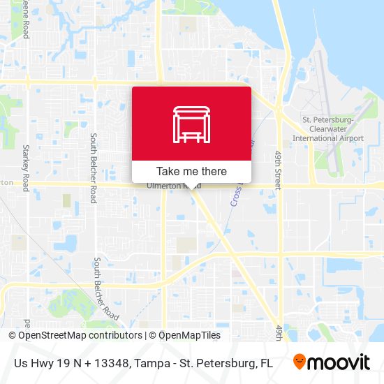 Us Hwy 19 N + 13348 map
