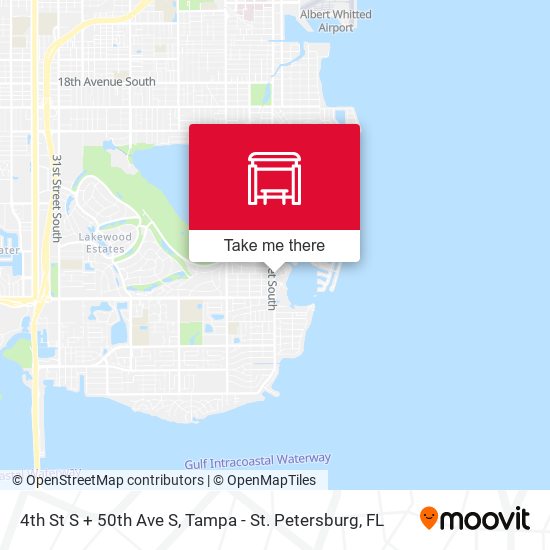 4th St S + 50th Ave S map