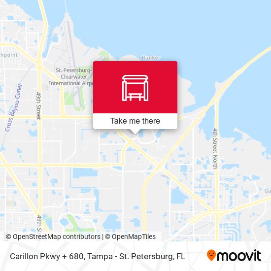 Carillon Pkwy + 680 map