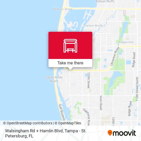 Mapa de Walsingham Rd + Hamlin Blvd