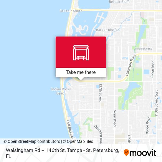 Mapa de Walsingham Rd + 146th St