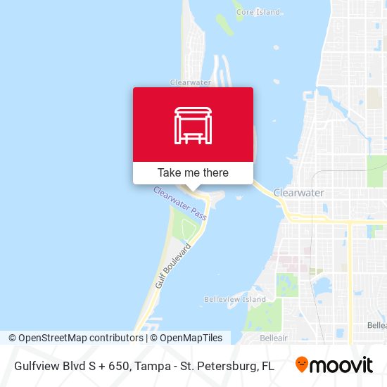 Gulfview Blvd S + 650 map