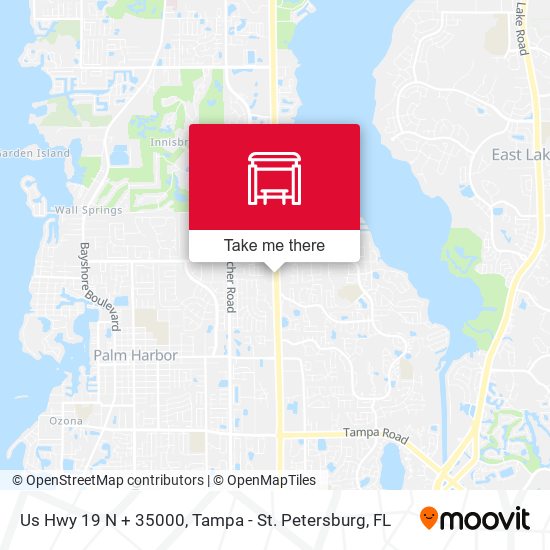 Mapa de Us Hwy 19 N + 35000