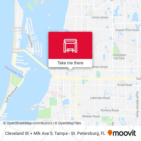 Cleveland St + Mlk Ave S map