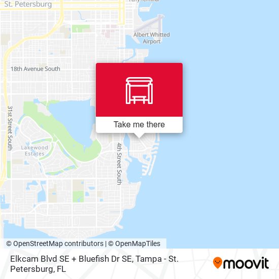 Mapa de Elkcam Blvd SE + Bluefish Dr SE