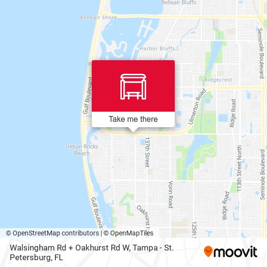 Walsingham Rd + Oakhurst Rd W map