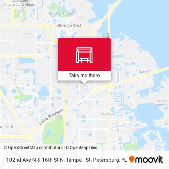 Mapa de 102nd Ave N & 16th St N