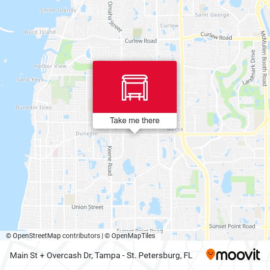 Mapa de Main St + Overcash Dr
