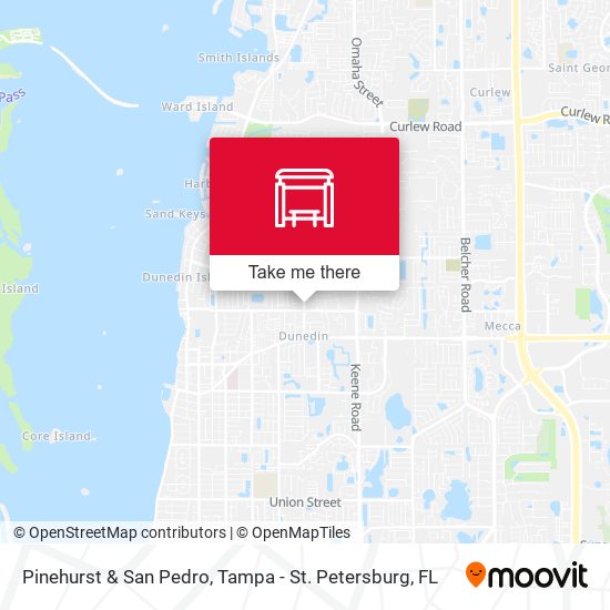 Pinehurst & San Pedro map