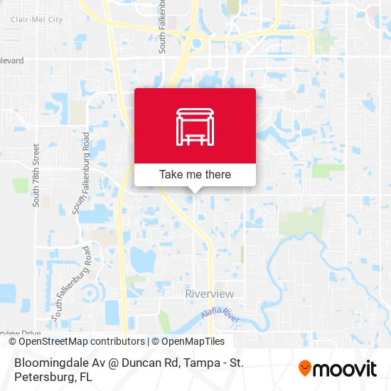 Bloomingdale Av @ Duncan Rd map