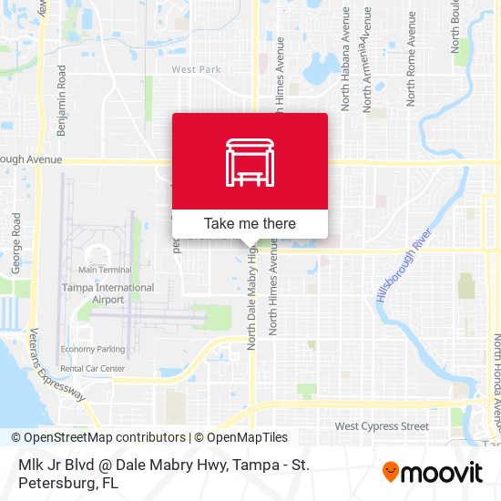Mapa de Mlk Jr Blvd @ Dale Mabry Hwy