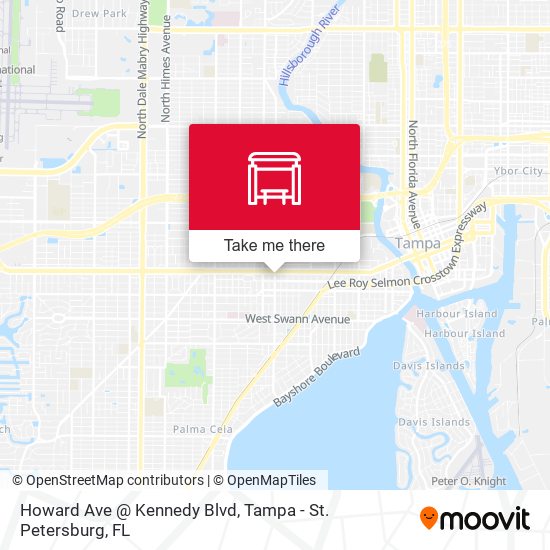 Howard Ave @ Kennedy Blvd map