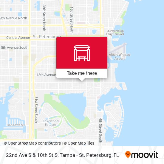 Mapa de 22nd Ave S & 10th St S