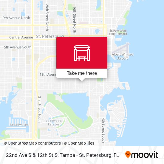 Mapa de 22nd Ave S & 12th St S