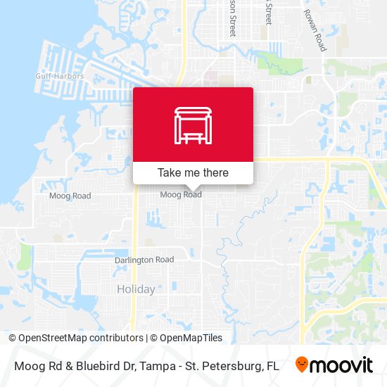 Mapa de Moog Rd & Bluebird Dr