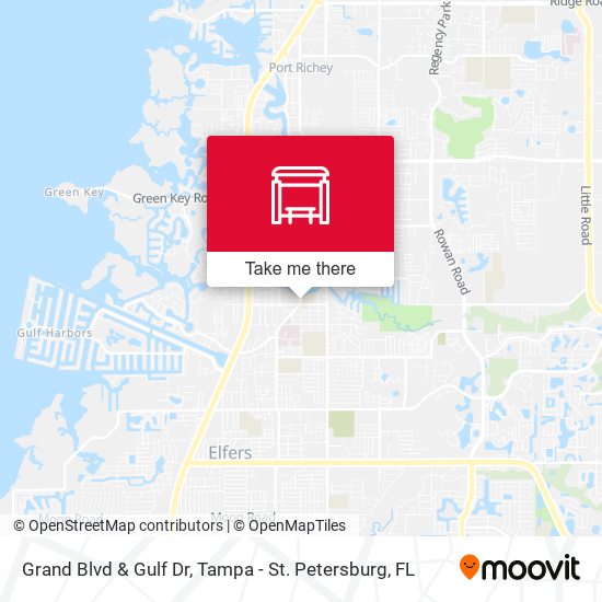 Grand Blvd & Gulf Dr map