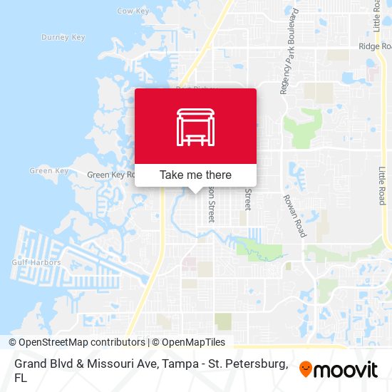 Mapa de Grand Blvd & Missouri Ave