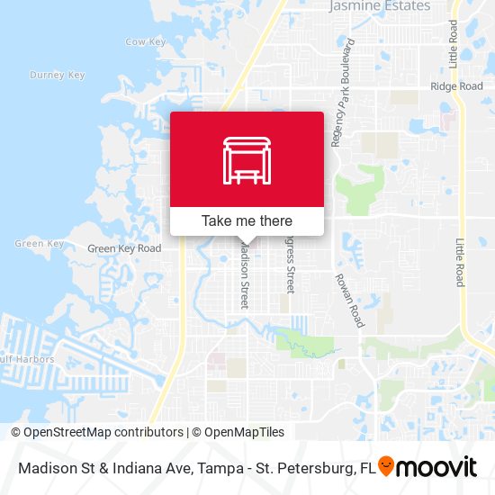 Mapa de Madison St & Indiana Ave
