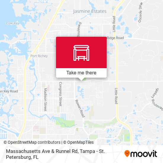 Massachusetts Ave & Runnel Rd map