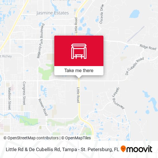 Little Rd & De Cubellis Rd map