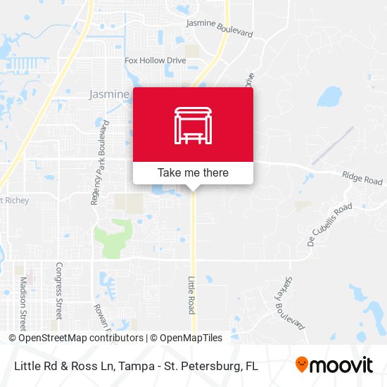 Mapa de Little Rd & Ross Ln
