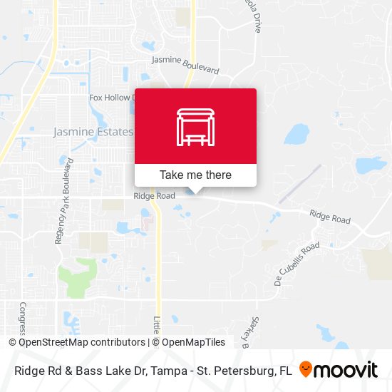 Ridge Rd & Bass Lake Dr map