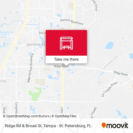 Mapa de Ridge Rd & Broad St