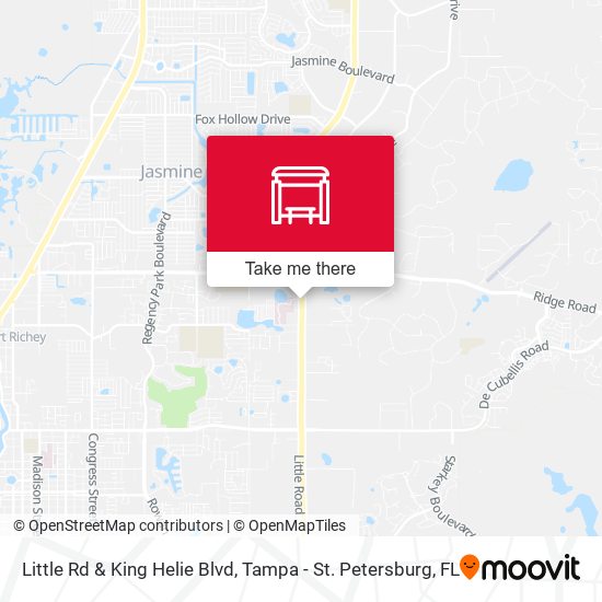 Little Rd & King Helie Blvd map