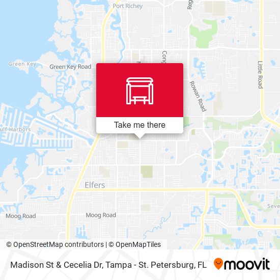 Mapa de Madison St & Cecelia Dr