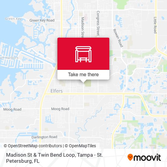 Madison St & Twin Bend Loop map