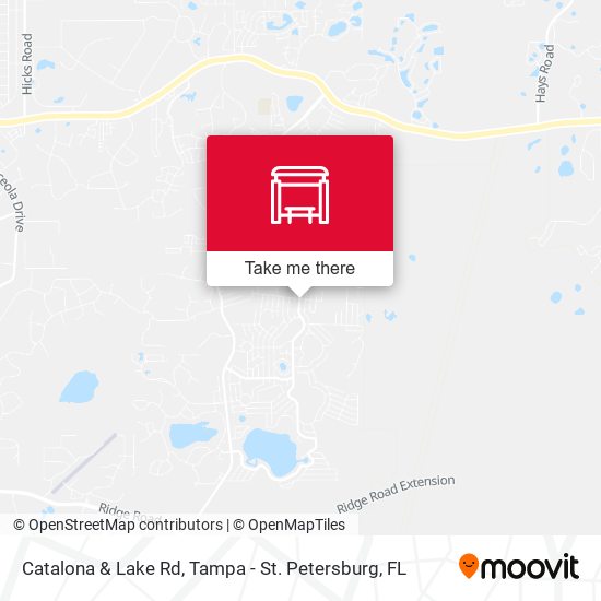 Mapa de Catalona & Lake Rd