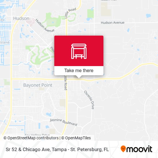 Sr 52 & Chicago Ave map