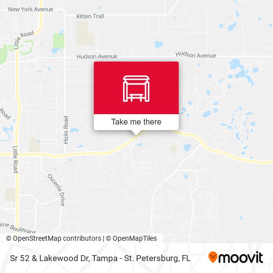 Mapa de Sr 52 & Lakewood Dr