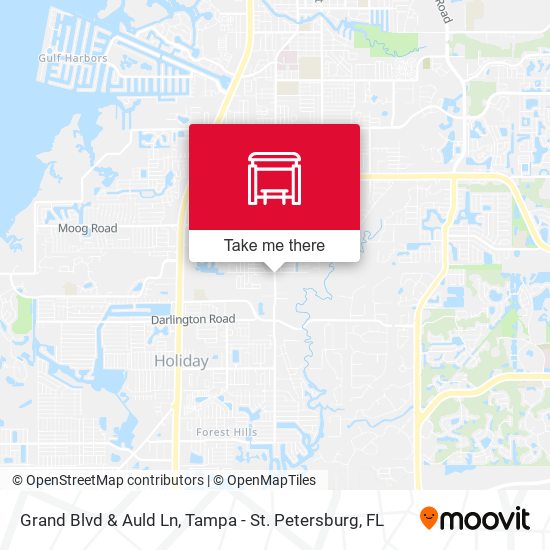 Mapa de Grand Blvd & Auld Ln