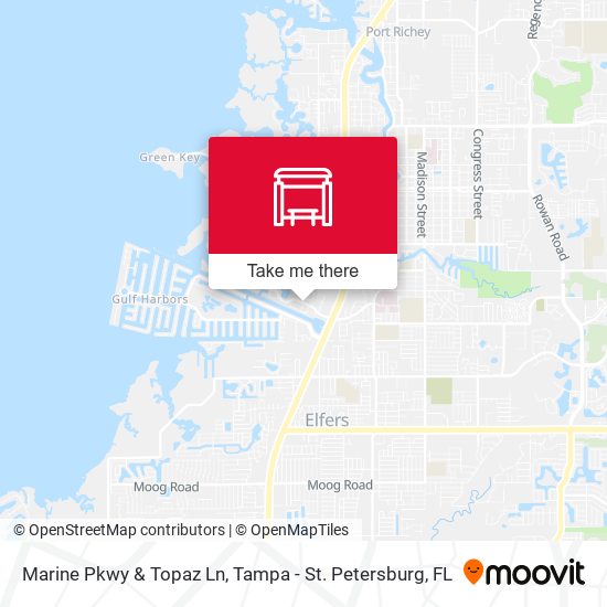 Mapa de Marine Pkwy & Topaz Ln