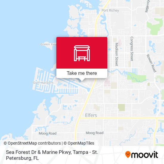 Sea Forest Dr & Marine Pkwy map