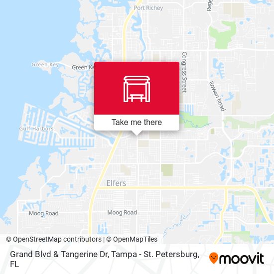 Grand Blvd & Tangerine Dr map
