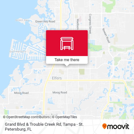 Mapa de Grand Blvd & Trouble Creek Rd