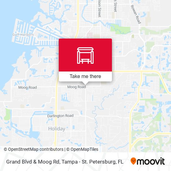 Grand Blvd & Moog Rd map