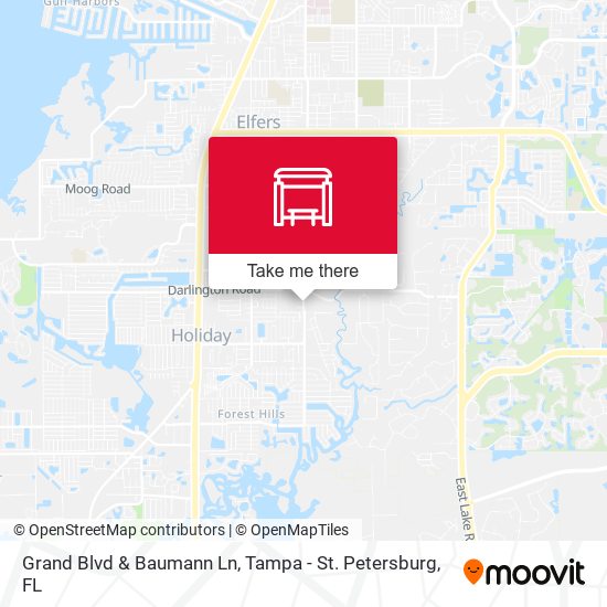 Mapa de Grand Blvd & Baumann Ln