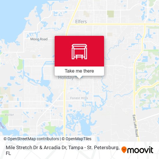 Mile Stretch Dr & Arcadia Dr map