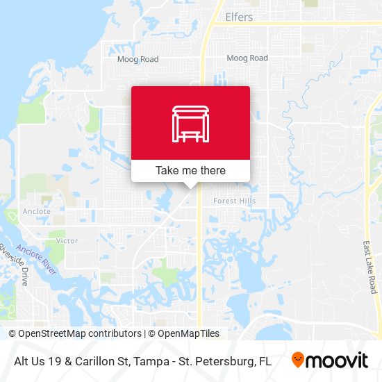Alt Us 19 & Carillon St map
