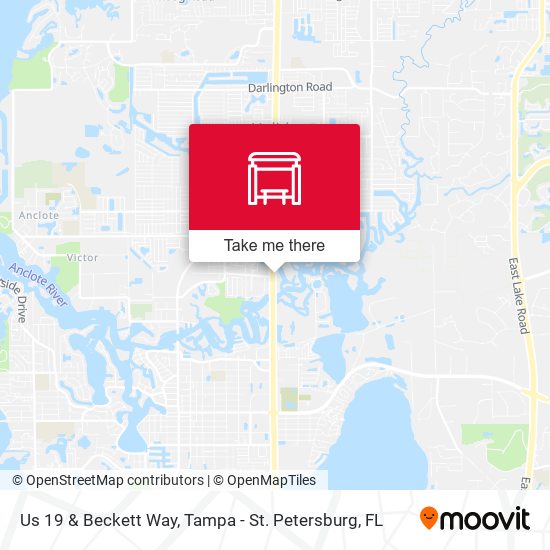 Mapa de Us 19 & Beckett Way