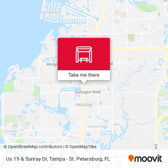 Mapa de Us 19 & Sunray Dr