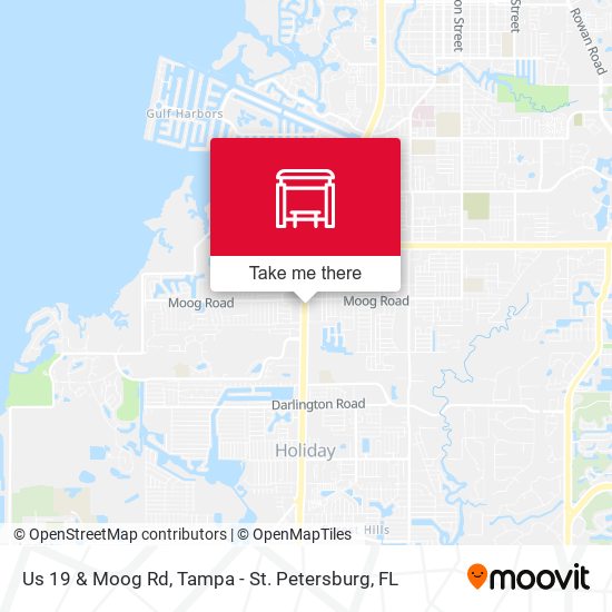 Us 19 & Moog Rd map