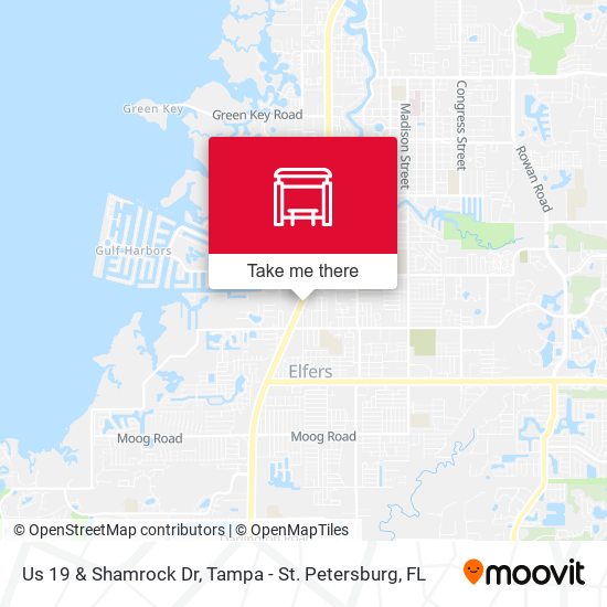 Mapa de Us 19 & Shamrock Dr