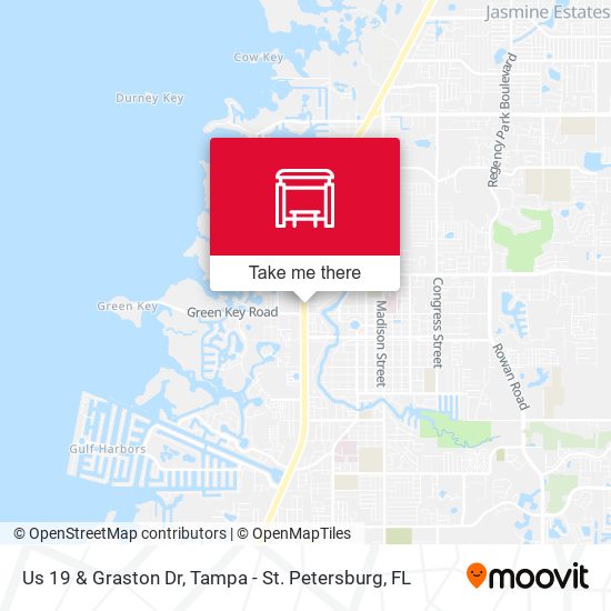 Mapa de Us 19 & Graston Dr