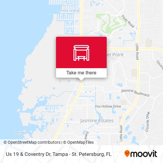Mapa de Us 19 & Coventry Dr